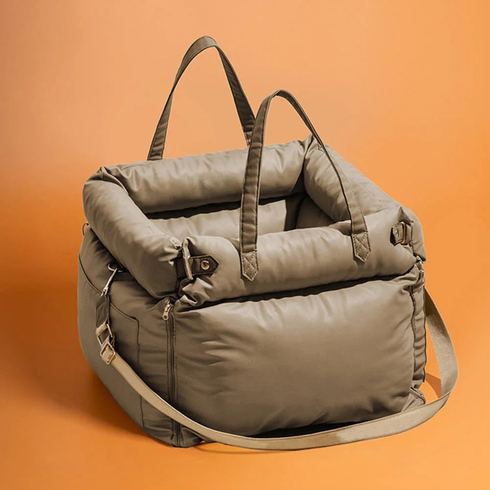 2-in-1 Hunde Autositz & Tragetasche