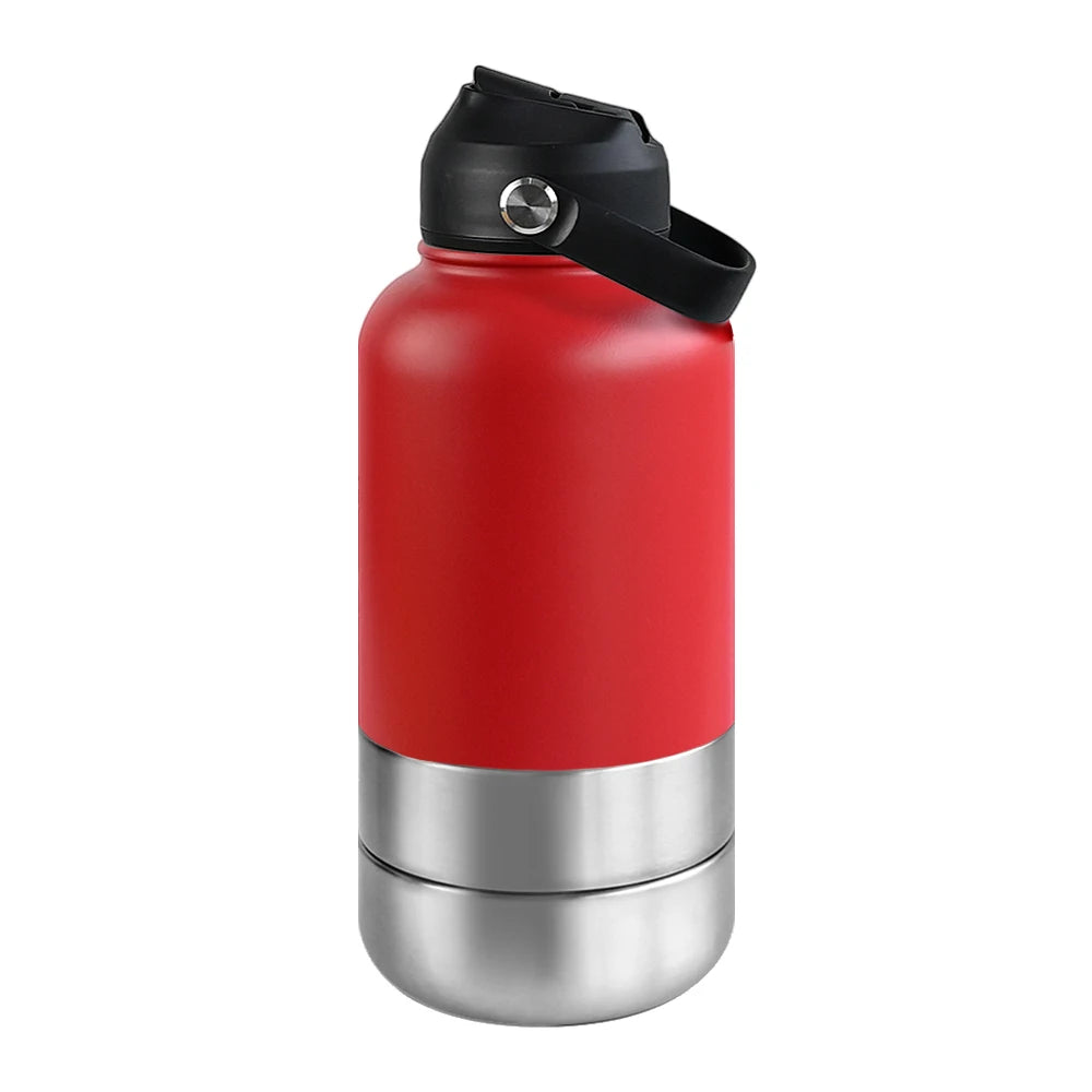 3-in-1 Hunde Trinkflasche