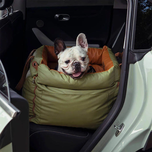 2-in-1 Hunde Autositz & Tragetasche