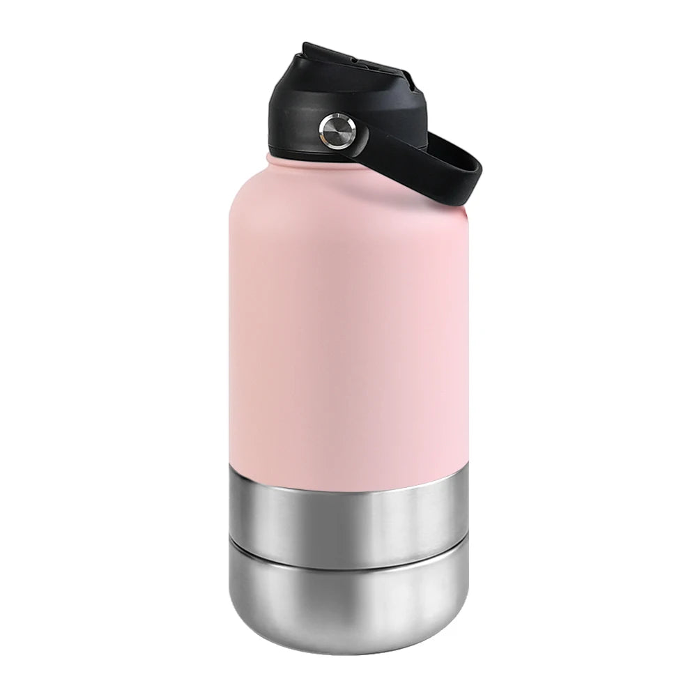 3-in-1 Hunde Trinkflasche