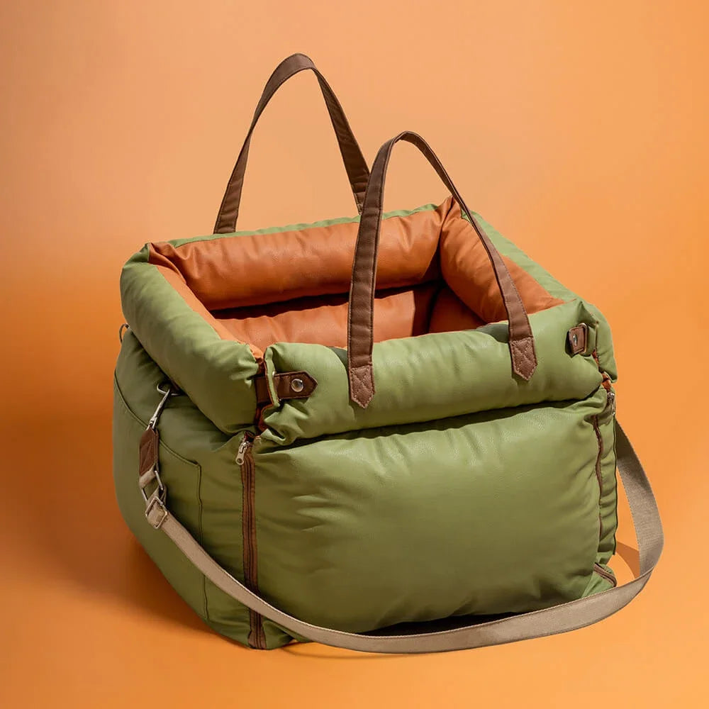2-in-1 Hunde Autositz & Tragetasche