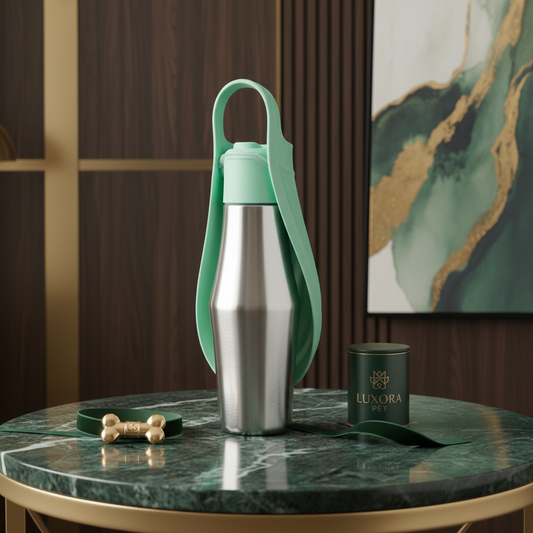 Hunde Trinkflasche Slim – Luxorapet Premium Stil